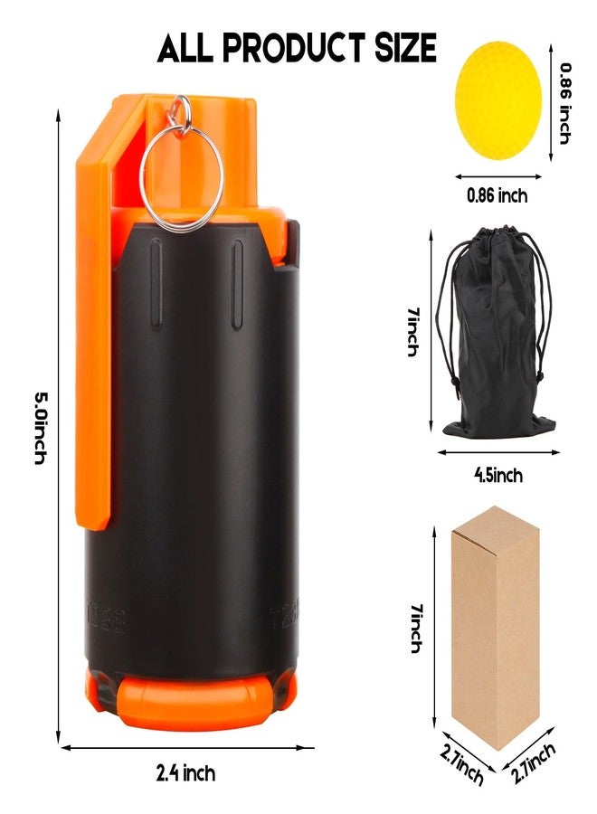 Aevdor Tactical G renade, Plastic Toy-Grenade for CS Battle Game - Image 2